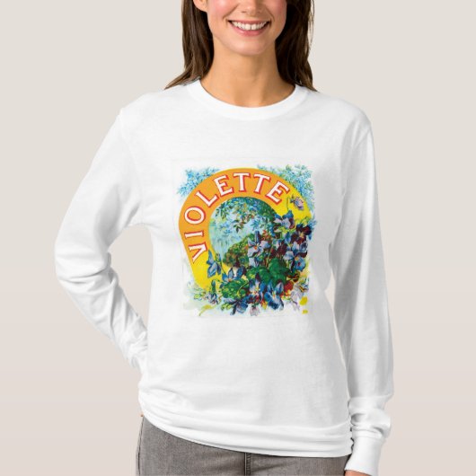 Violette T-Shirt (Vorderseite)