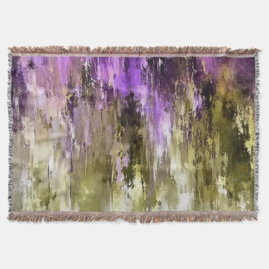 Violette Träume und olivfarbene Himmel Decke (Vorderseite)