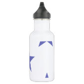 Violette Tulpe des Stern-1 Trinkflasche (Rechts)