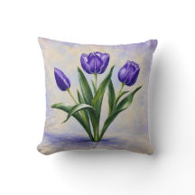 Violette Tulpen