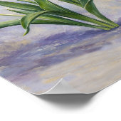 Violette Tulpen Poster (Ecke)