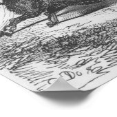 Violette und Ourson Poster (Ecke)