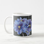 Violette Verpackung herum Kaffeetasse (Links)
