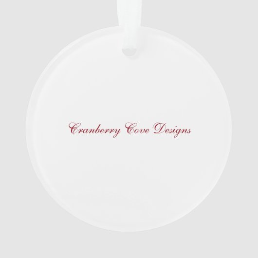 Violette Verzierung Ornament (Rückseite)