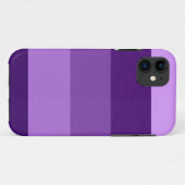 Violette violette Streifen 3 streichen Case-Mate iPhone Hülle (Rückseite (Horizontal))