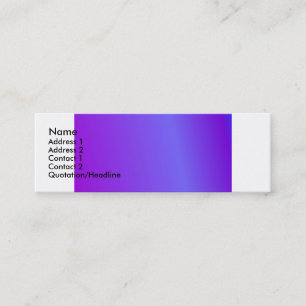 Violette Visitenkarte