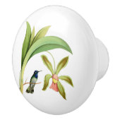 Violette vorangegangene Kolibri-Vintage Keramikknauf (Rechts)