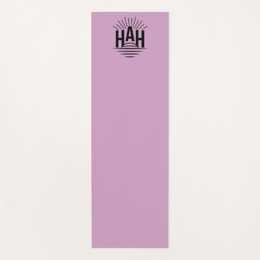 Violette Yoga Yogamatte (Vorderseite)