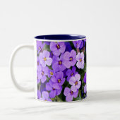 Violette Zweifarbige Tasse (Links)