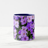 Violette Zweifarbige Tasse (Mittel)