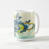 Violetten für alte Erinnerungen Kaffeetasse (VorderseiteRechts)