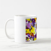 Violetten, Lavendel, Rose Thema Tasse (Links)