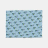 Violetten sind blau... fleecedecke (Vorderseite (Horizontal))