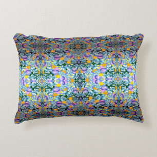 Violetten und Lampen Dekokissen