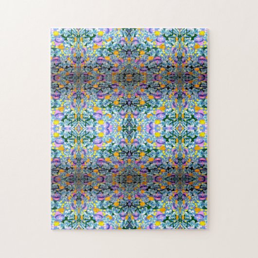 Violetten und Lampen Puzzle (Vertikal)