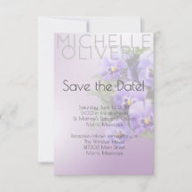 Violetten und Lavendel