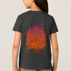 Violetter Aschenfall Tri-Blend Shirt