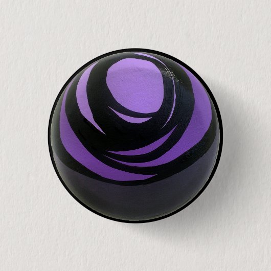 Violetter Chakra Knopf Button (Vorderseite)