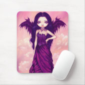 "Violetter Engel" Mousepad (Mit Mouse)