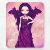 "Violetter Engel" Mousepad (Vorne)