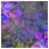Violetter Garten...... Stoff (Muster)