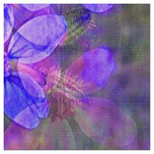 Violetter Garten...... Stoff (Nahaufnahme)
