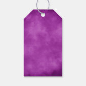 Violetter Himmel Sturmwolke Geschenkanhänger (Vorderseite)