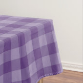 Violetter karierter Hintergrund Tischdecke (Beispiel)