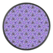 Violetter Puls Eishockey Puck (Vorderseite)