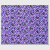Violetter Puls Geschenkpapier (Flach)