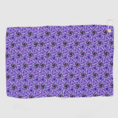 Violetter Puls Golfhandtuch (Horizontal)