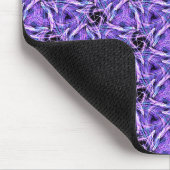 Violetter Puls Mousepad (Ecke)