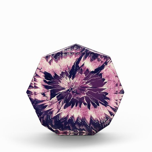 Violetter Quarz Amethyst Fotoblock (Vorderseite)
