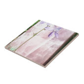 violetter Rosenquarz Fliese (Seite)