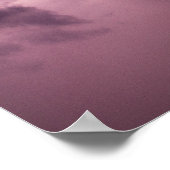 Violetter Sturm Poster (Ecke)