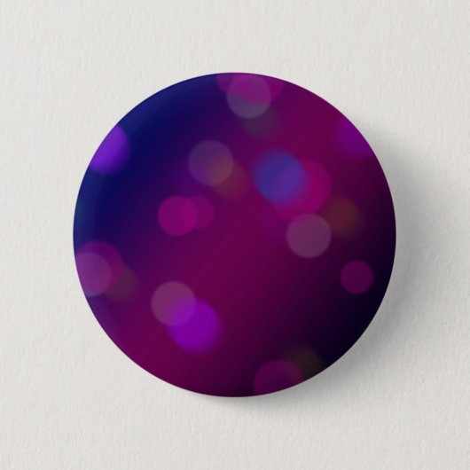 Violettes Bokeh Button (Vorderseite)