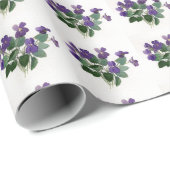 Violettes einwickelnpapper geschenkpapier (Rolleneckpunkt)