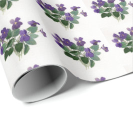 Violettes einwickelnpapper geschenkpapier
