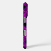 Violettes Gitter Case-Mate iPhone Hülle (Rückseite / Rechts)