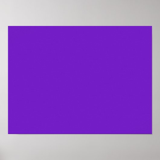 Violettes Herz Poster (Vorne)
