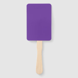 Violettes Herz Vollfarbe Fächer