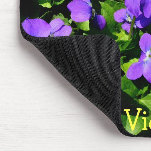 Violettes Mousepad (Ecke)