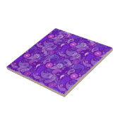 Violettes Paisley Fliese (Seite)