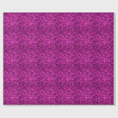 Violettes Tarnmuster Geschenkpapier (Flach)