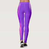 Violettflame - Grafikdesign Leggings (Rückseite)