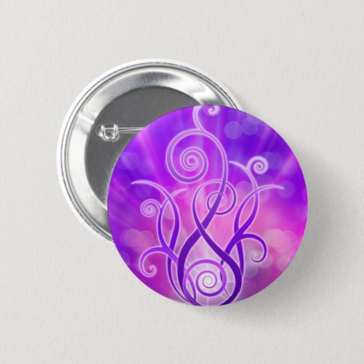 Violettflame/Violettfeuer Button (Vorne & Hinten)