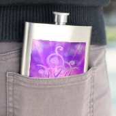 Violettflame/Violettfeuer Flachmann (Beispiel)