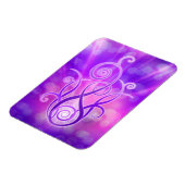 Violettflame/Violettfeuer Magnet (Linke Seite)