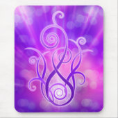Violettflame/Violettfeuer Mousepad (Vorne)