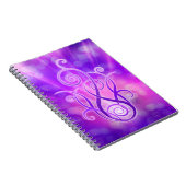 Violettflame/Violettfeuer Notizblock (Rechte Seite)